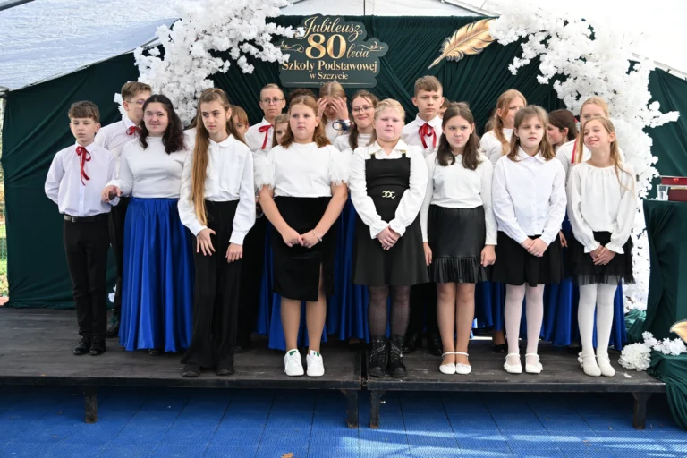 Jubileusz 80-lecia SP w Szczycie